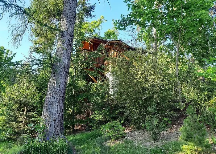 Baumhaus Wolfshoehle בקתה